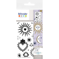 Tampons clear celeste 9 x 14 cm - Artemio - Rougier et Plé