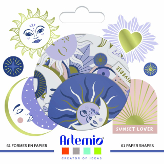 Die cut forme en papier Celeste - Artemio - Rougier et Plé