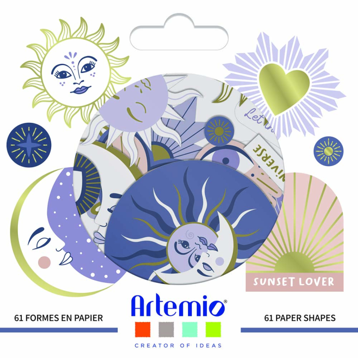 Die cut forme en papier Celeste - Artemio - Rougier et Plé