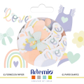 Die cut forme en papier naissance fille - Artemio - Rougier et Plé