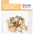Set de 30 petites étoiles en bois - Artemio - Rougier et Plé