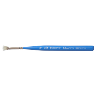 Pinceau mini Eventail n°20/0 Select Artiste soies beaux-blanc  - Princeton - Rougier et Plé