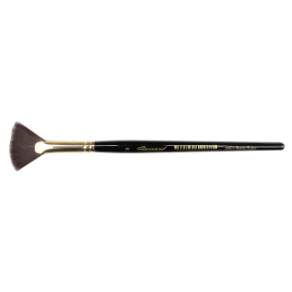 Pinceau Eventail Black Ruby 30EV synthétique N°8 - Léonard - Rougier et Plé