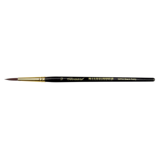 Pinceau Rond Black Ruby 30RO synthétique - Léonard - Rougier et Plé