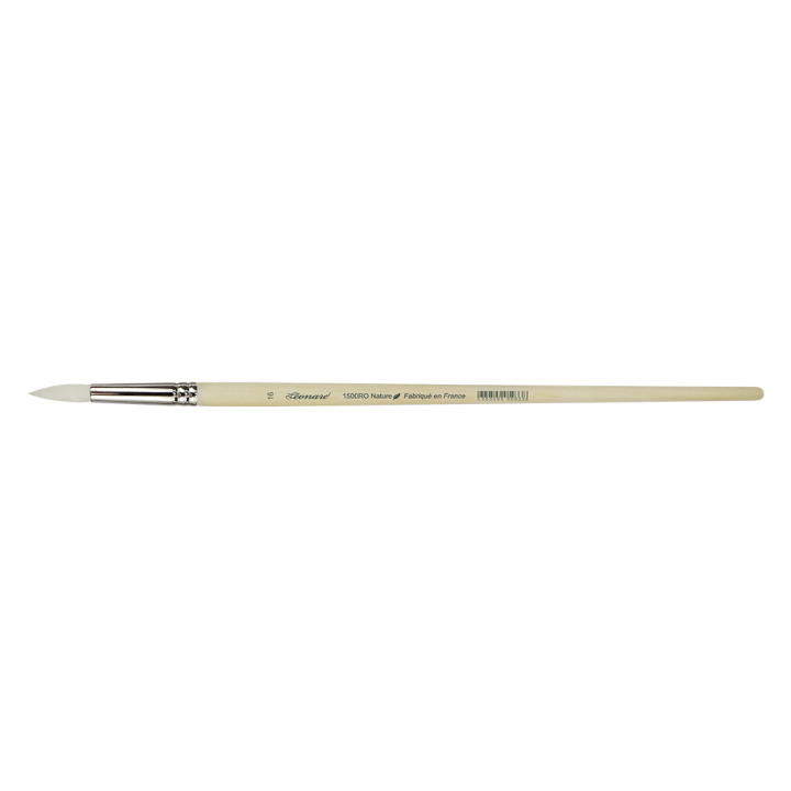 Brosse Ronde Nature 1500RO Fibre compostable - Léonard - Rougier et Plé