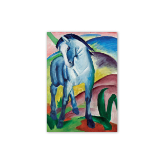 Mini Artbook Cheval bleu 12 x 17 cm - Alibabette Éditions - Rougier et Plé