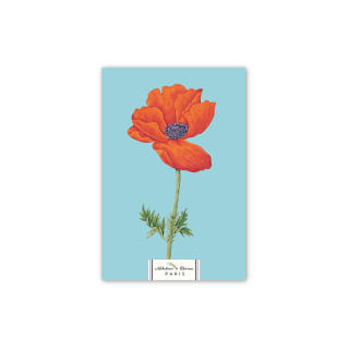 Carnet Artbook A5 14,8 x 21 cm Gentil Coquelicot - Alibabette Éditions - Rougier et Plé