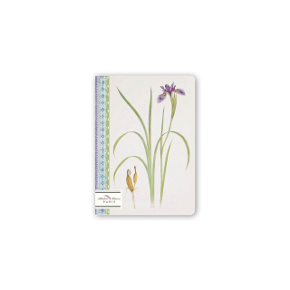 Carnet ligné A5 14,8 x 21 cm Le jardin d'Iris - Alibabette Éditions - Rougier et Plé