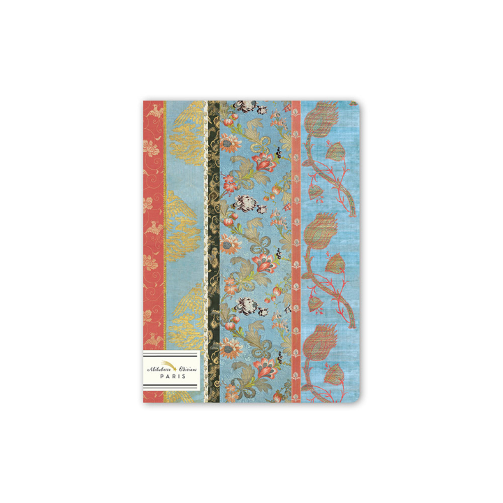 Carnet ligné A5 14,8 x 21 cm Rouge et bleu - Alibabette Éditions - Rougier et Plé