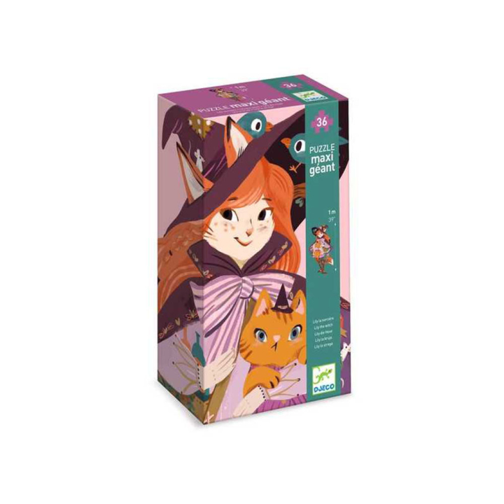 Puzzle maxi géant Lily la sorcière 36 pièces - Djeco - Rougier et Plé