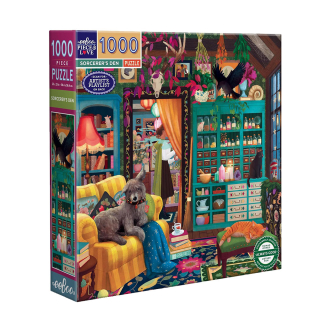 Puzzle Sorcerer's Den 1000 pièces - Eeboo - Rougier et Plé
