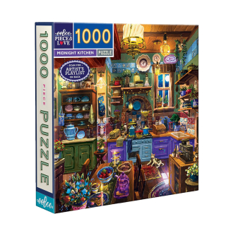 Puzzle Midnight Kitchen 1000 pièces - Eeboo - Rougier et Plé