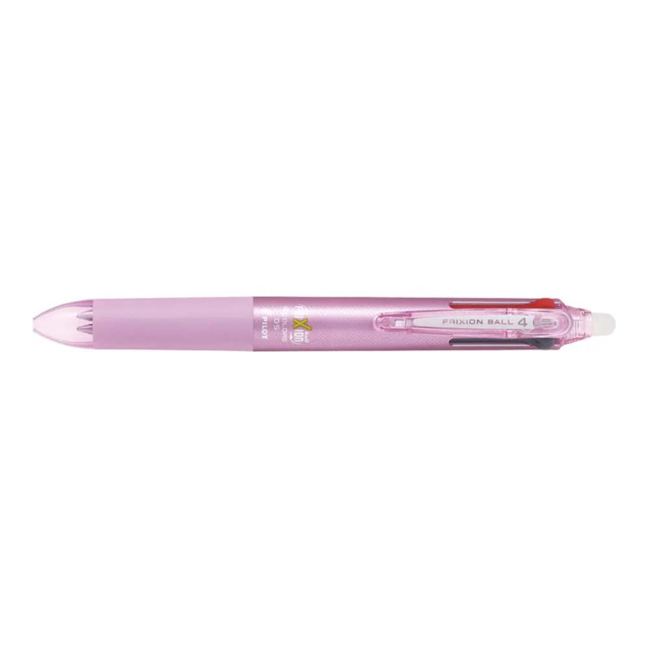 Frixion Ball dégradé rose 4 couleurs pointe fine 0.5 mm - Pilot - Rougier et Plé