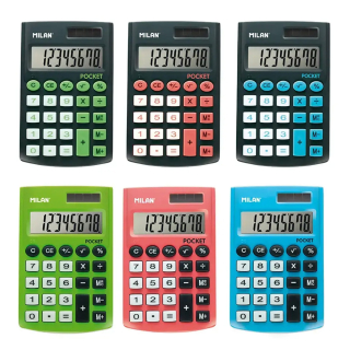Calculatrice de poche à l'unité - Milan - Rougier et Plé