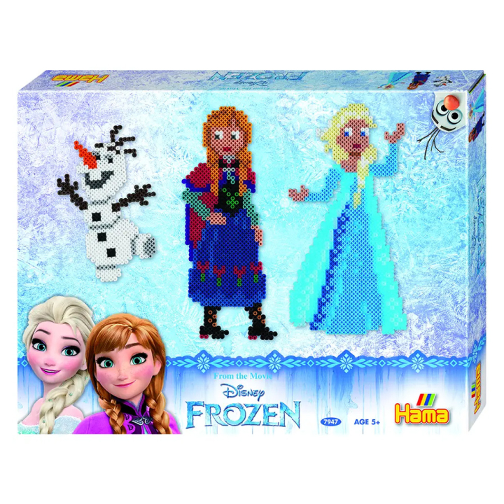 Coffret perles thermocollantes La Reine des Neiges 4000 pcs - Hama - Rougier et Plé