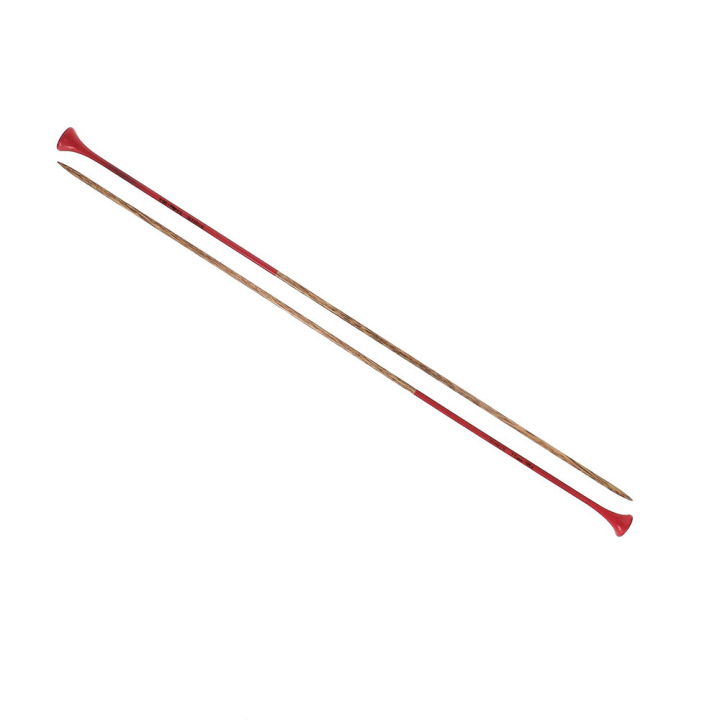 Aiguilles à tricoter en bois de manguier 40 cm N°3,5 - Bohin - Rougier et Plé