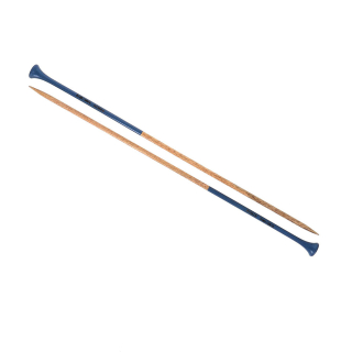 Aiguilles à tricoter en bois de manguier 40 cm N°6 - Bohin - Rougier et Plé
