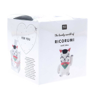 Kit crochet Ricorumi Lucky Cat - Rico Design - Rougier et Plé