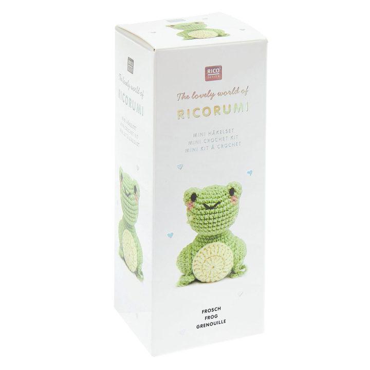 Kit crochet Ricorumi mini Grenouille - Rico Design - Rougier et Plé