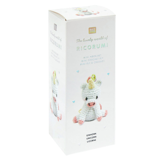 Kit crochet Ricorumi mini Licorne - Rico Design - Rougier et Plé