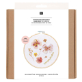 Kit Broderie Point de croix Fleurs séchées - Rico Design - Rougier et Plé