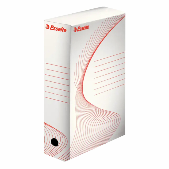 Lot de 10 boîte à archives carton blanc 10 x 25 x 35.2 cm - Esselte - Rougier et Plé