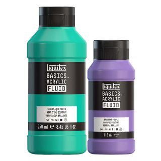 Peinture acrylique Basics Fluid - Liquitex - Rougier et Plé