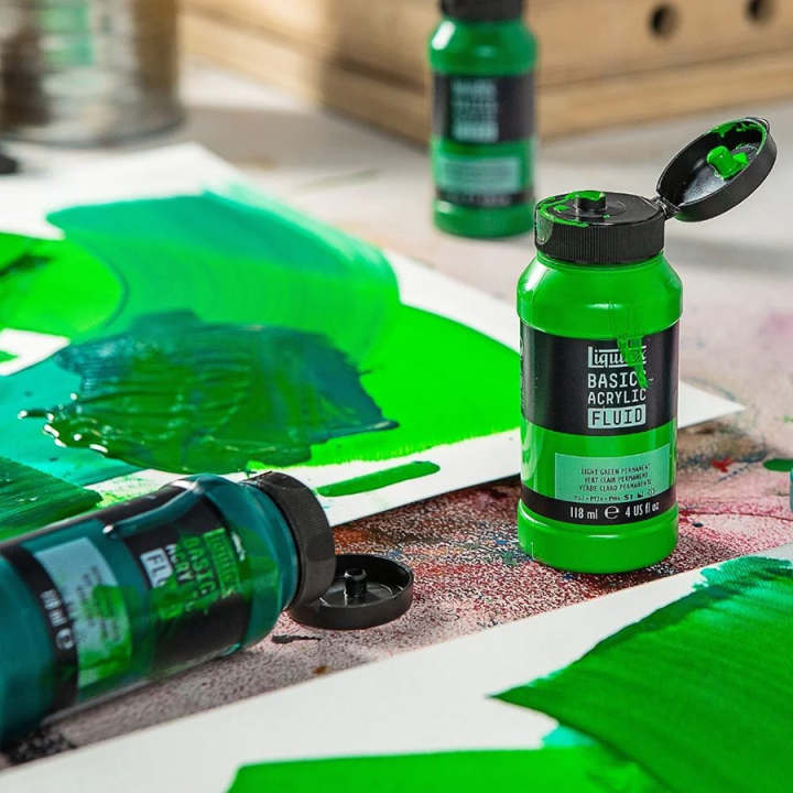 Peinture acrylique Basics Fluid - Liquitex - Rougier et Plé