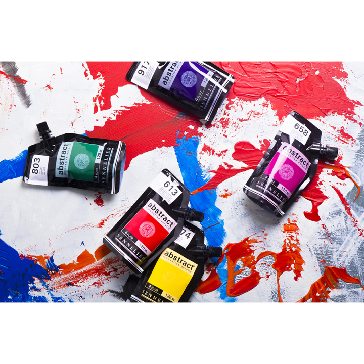 Peinture acrylique fine Abstract - Sennelier - Rougier et Plé