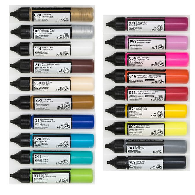 Peinture acrylique fine Abstract Liner - Sennelier - Rougier et Plé