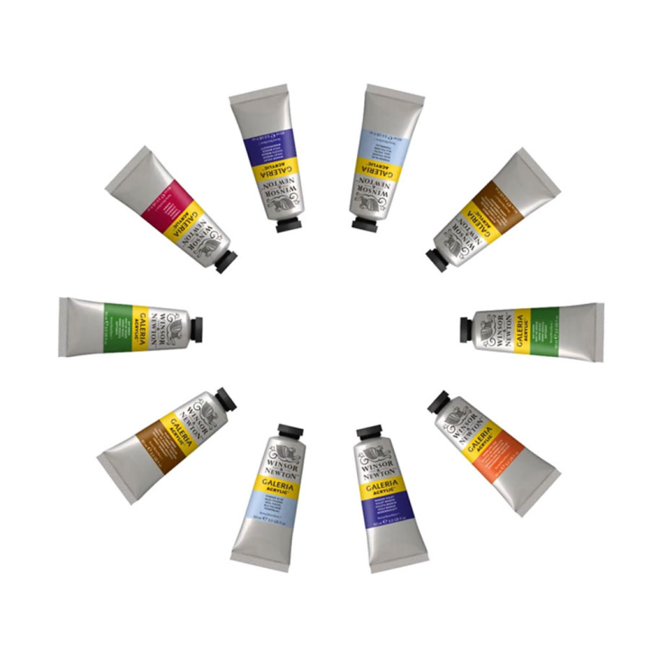 Peinture acrylique fine Galeria - Winsor & Newton - Rougier et Plé