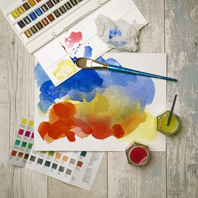 Peinture aquarelle fine Cotman - Winsor & Newton - Rougier et Plé