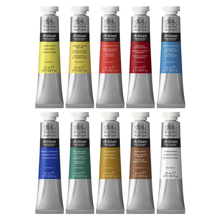 Peinture à l'huile hydrosoluble Artisan - Winsor & Newton - Rougier et Plé