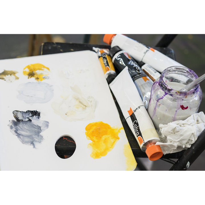 Peinture à l'huile diluable à l'eau Study - Cobra - Rougier et Plé