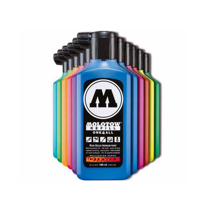 Encre acrylique pour marqueur One4All - Molotow - Rougier et Plé
