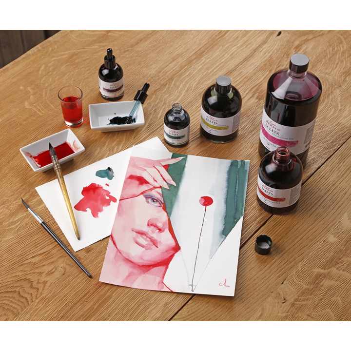 Encre Aquarelle Éclats - Jacques Herbin - Rougier et Plé