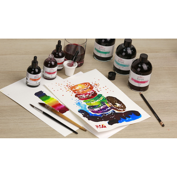 Encre Aquarelle Éclats - Jacques Herbin - Rougier et Plé