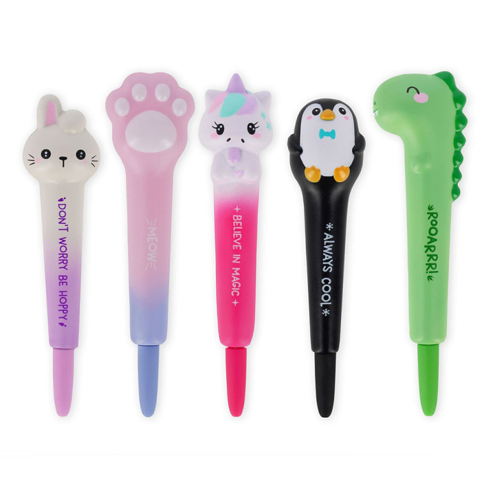 Stylo Antistress à Encre Gel Noire Chat - Legami - Rougier et Plé