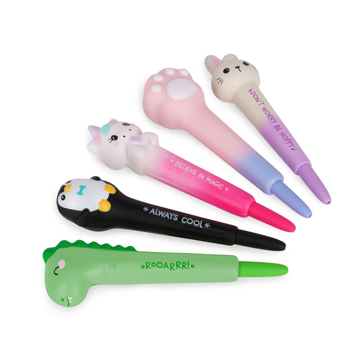 Stylo Antistress à Encre Gel Noire Chat - Legami - Rougier et Plé