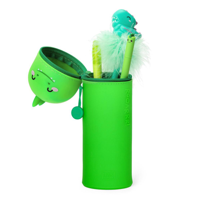 Trousse 2 en 1 Silicone Souple Dino - Legami - Rougier et Plé