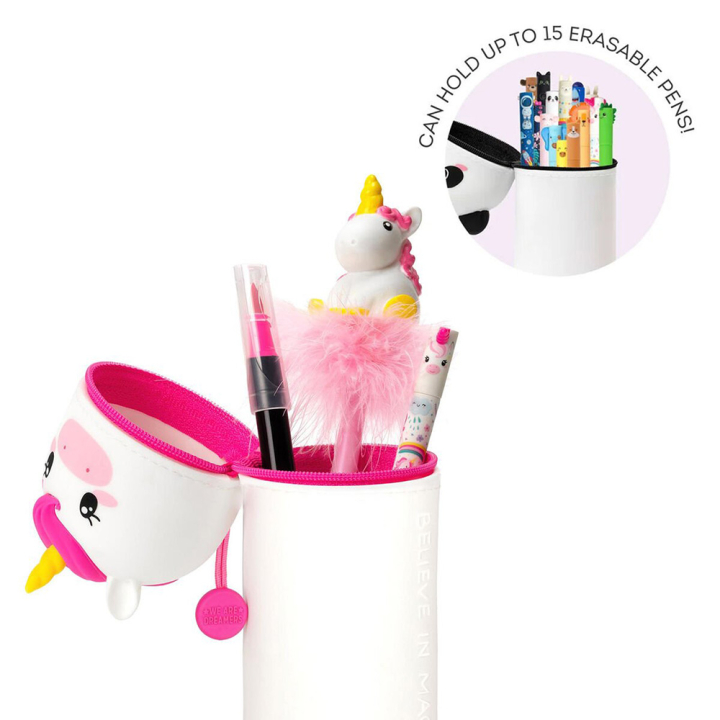 Trousse 2 en 1 Silicone Souple Licorne - Legami - Rougier et Plé