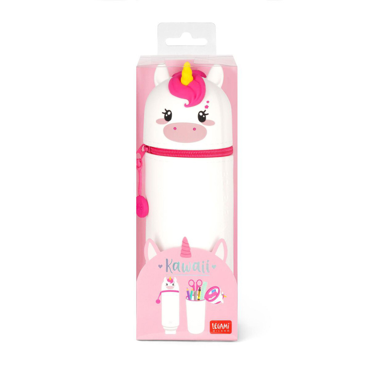 Trousse 2 en 1 Silicone Souple Licorne - Legami - Rougier et Plé
