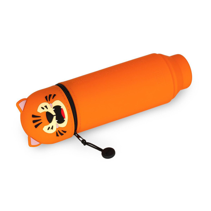 Trousse 2 en 1 Silicone Souple Tigre - Legami - Rougier et Plé