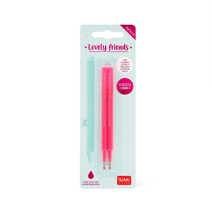 Recharges pour Stylo à Encre Gel Effaçable 2 pcs - Legami - Rougier et Plé