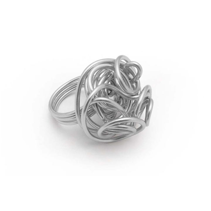 Fil aluminium Ø 1 mm x 5 m Argent - Graine Créative - Rougier et Plé
