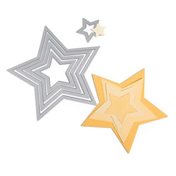 Matrice de découpe Framelits Étoiles - Solargil - Rougier et Plé