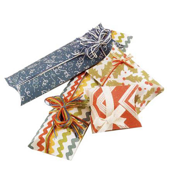 Matrice de découpe Punch Board Boite coussin - We R Memory Keepers - Rougier et Plé