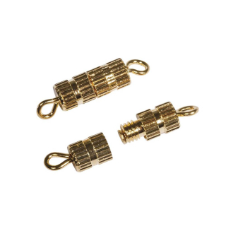 Fermoir à visser 4 x 16 mm Or 3 pcs - Rayher - Rougier et Plé