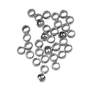 Perle à écraser ø 1,8/2,5 mm Platine 35 pcs - Rayher - Rougier et Plé