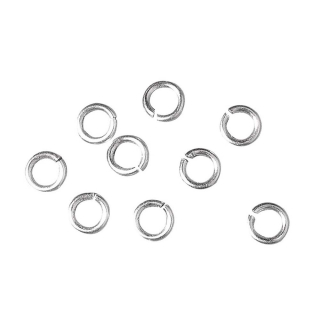 Anneaux ouverts ø 1 mm Argent 50 pcs - Rayher - Rougier et Plé